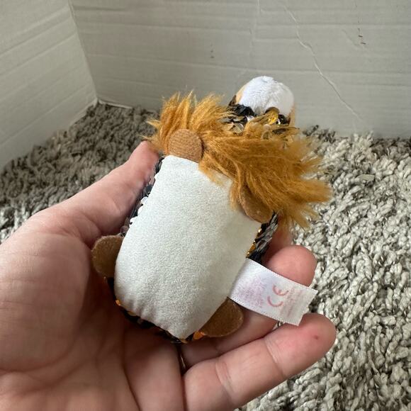 Ty Regal Flippables Sequin Teeny Beanie Boo Gold Lion - Picture 8 of 11